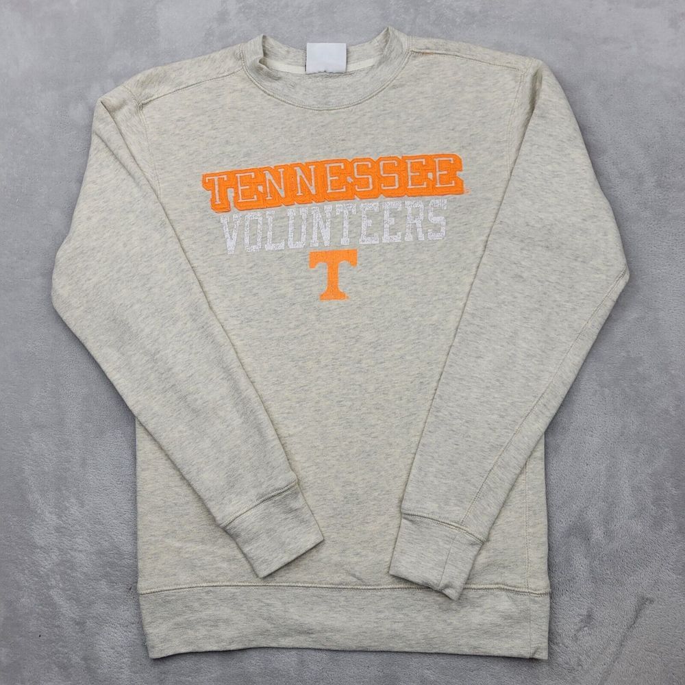 Tennessee Volunteers Sweatshirt Men Small Sweater Shirt Pullover Vintage Vols UT